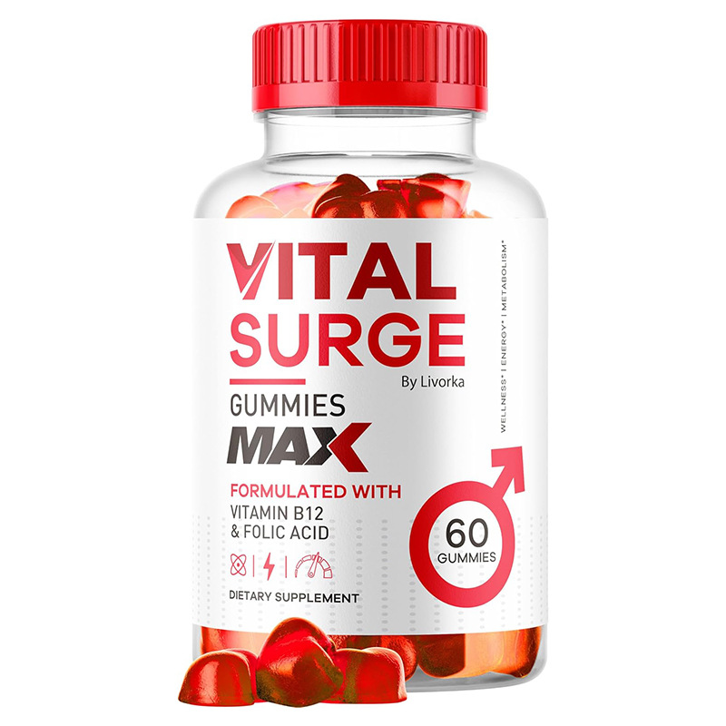 爆品Vital Surge Male Gummies男性维生素软糖 60粒